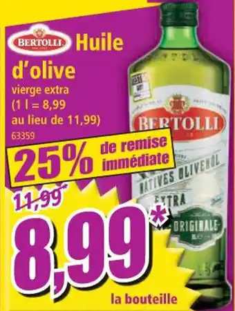 Norma Huile d'olive offre