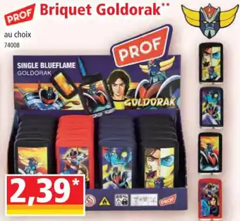 Norma Briquet Goldorak** offre