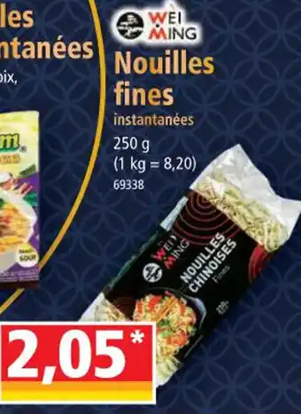 Norma Nouilles fines offre