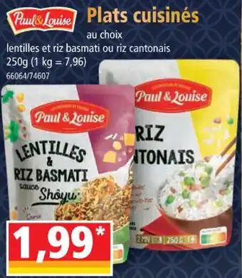 Norma Plats cuisinés offre