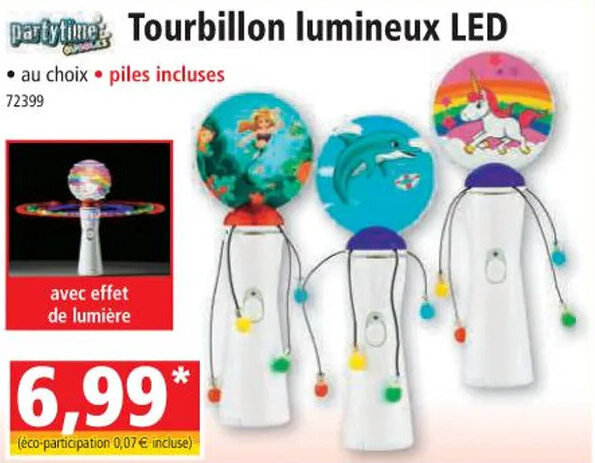 Norma Tourbillon lumineux LED offre