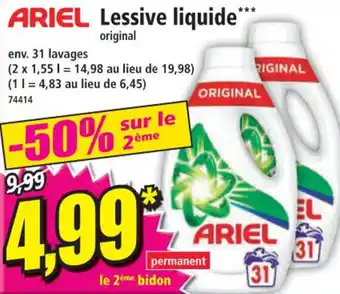 Norma Lessive liquide" offre