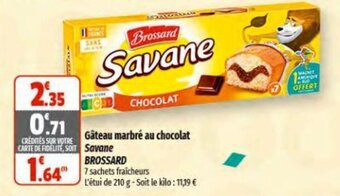 Coccinelle Express Gâteau marbré au chocolat Savane BROSSARD offre