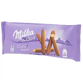 Action Choco sticks milka offre