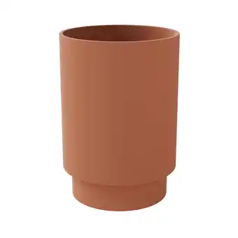 Castorama Gobelet goodhome kina en polystyrène coloris terracotta ø7 x h.10 cm offre