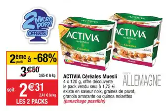 Cora x Carrefour Céréales Muesli offre