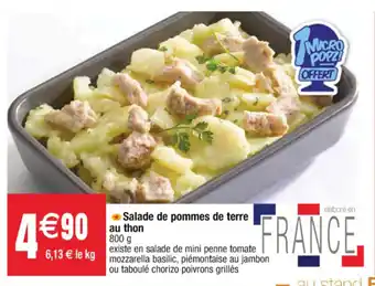 Cora x Carrefour Salade de pommes de terre au thon offre