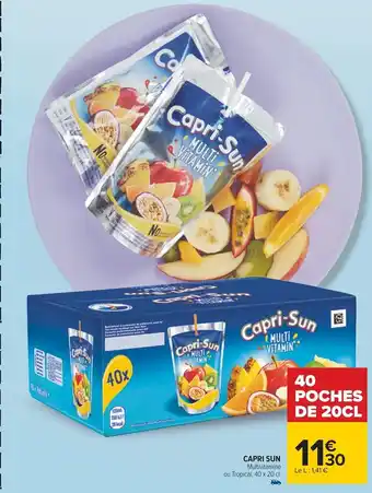 Carrefour CAPRI SUN Multivitamine offre