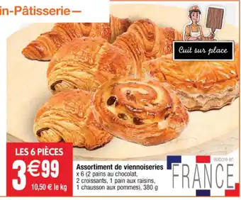 Assortiment de viennoiseries