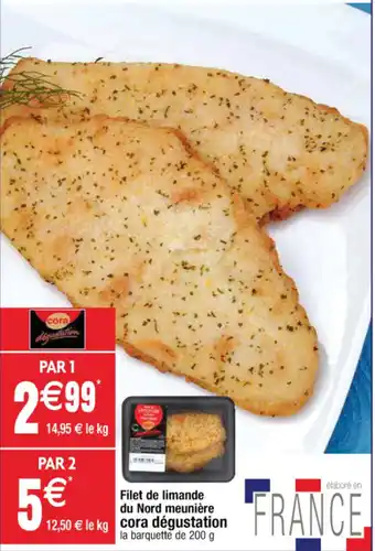 Filet de limande du Nord meuniĂšre
