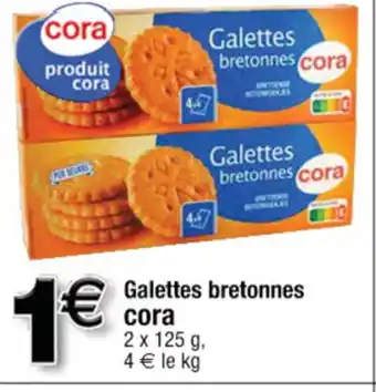 Cora x Carrefour Galettes bretonnes offre