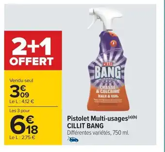 Carrefour Pistolet Multi-usages(a)(b) CILLIT BANG offre