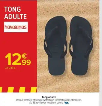TONG ADULTE havaianas