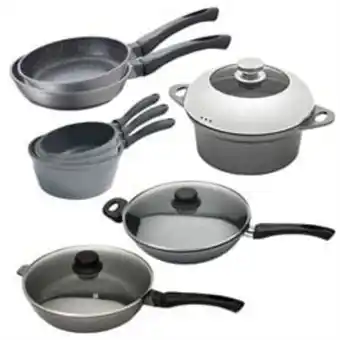 Batterie de cuisine 8 pièces dur comme la pierre