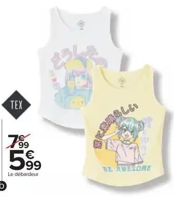 Carrefour Débardeur fille offre