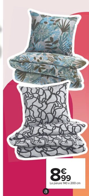 Carrefour La parure 140 x 200 cm offre