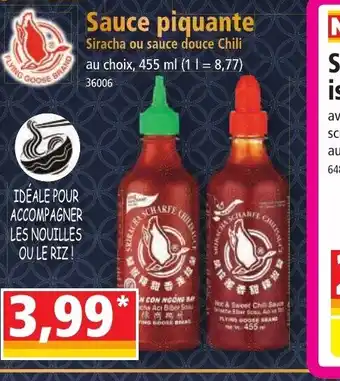 Norma Sauce piquante offre