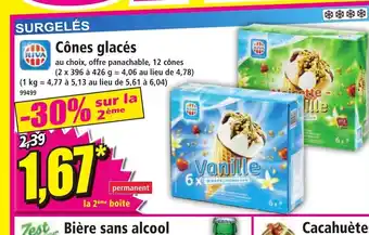 Norma Cônes glacés offre