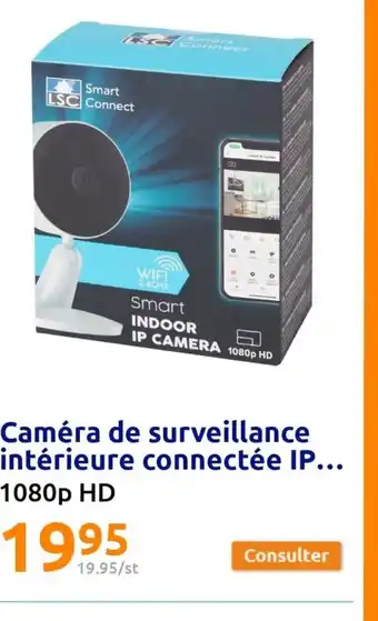 Action Caméra de surveillance intérieure connectée IP... offre