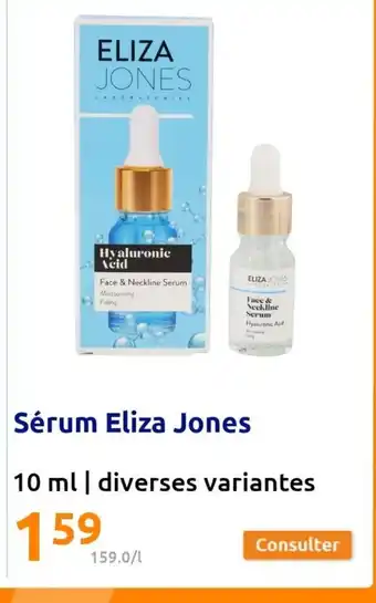 Action Sérum Eliza Jones offre