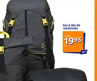 Action Sac à dos de randonnée offre