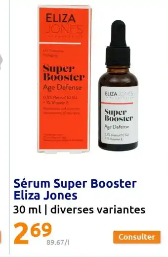 Action Sérum Super Booster Eliza Jones offre