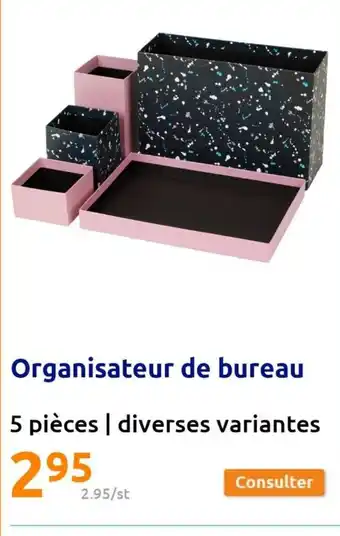 Action Organisateur de bureau offre