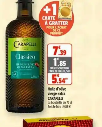 Huile d'olive vierge extra CARAPELLI