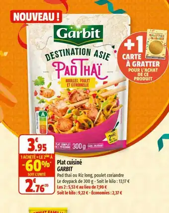 Plat cuisiné