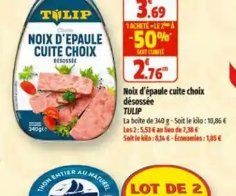 Noix d'épaule cuite choix désossée