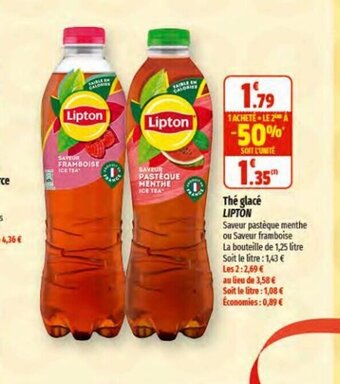 Coccinelle Express The glacé LIPTON offre