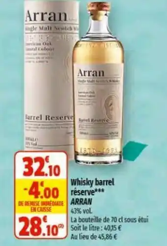 Coccinelle Express Whisky barrel offre