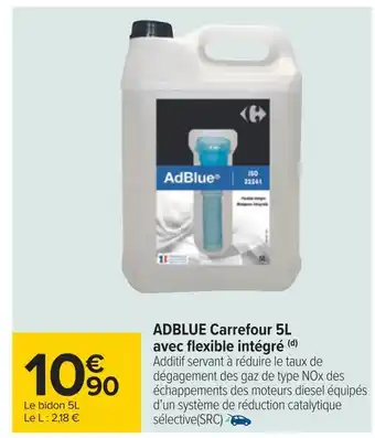 Carrefour Carrefour adblue 5l avec flexible intégré (d) offre