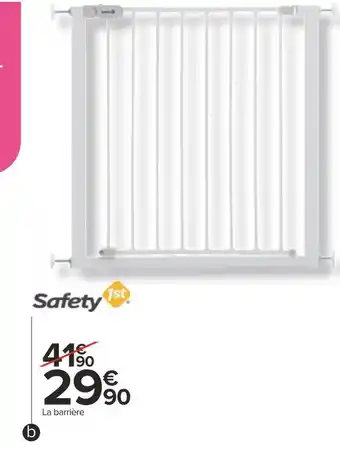 Carrefour Safety 1st barrière simply close métal offre