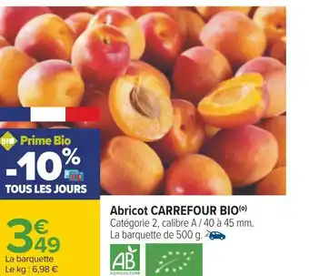 Carrefour Abricot offre