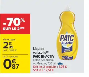 Paic bi-activ lessive liquide