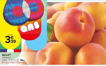 Carrefour Market Abricot offre