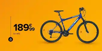 Carrefour Vélo 26'' homme paris 2024 offre