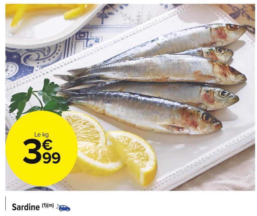 Promo Sardine chez Carrefour Market