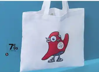 Carrefour Market Sac toile mascotte olympique offre