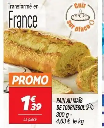 Netto Pain au mais de tournesol offre
