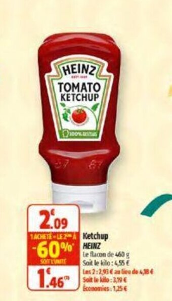 Coccinelle Supermarché Ketchup HEINZ offre