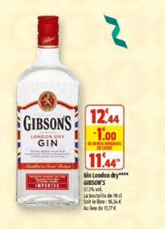 Gin London dry**** GIBSON'S