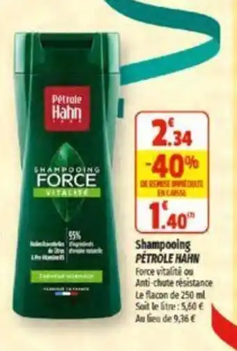 Shampooing PETROLE HAHN