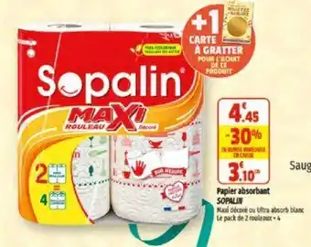 Papier absorbant SOPALIN