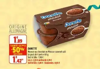 Coccinelle Supermarché DANETTE offre