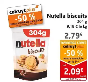 Nutella nutella biscuits