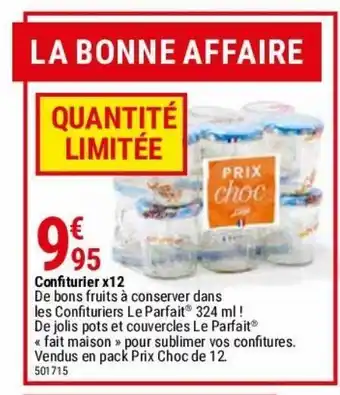Confiturier x12