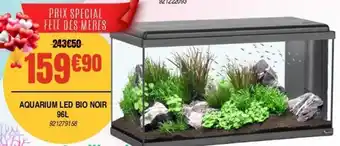Aquarium led bio noir 96l