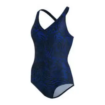 Decathlon Maillot de bain 1 pièce imprimé femme speedo lexi offre